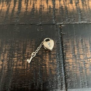Pandora Heart Lock & Key Charm